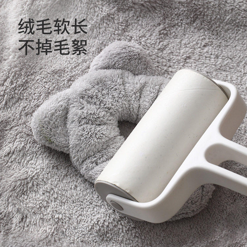洗头手腕带护腕带洗漱防溅防湿袖套毛绒发圈束发带吸汗吸水卡通手