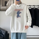 Y2555P38秋季男士bf宽松卫衣港风卫衣新款圆领韩版潮流衣服，男装卫衣，星座510A-2