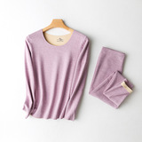 N5930P55冬季炫彩AB面保暖内衣套装男女士加厚双面绒情侣打底衫，保暖内衣，星座510A-6