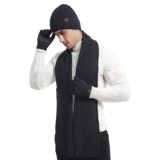 WJ0046P55新款冬生日送礼围巾帽子手套三件套装男潮毛线针织帽子，围巾，星座510A-6