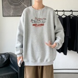 Y2542P38春秋季新款圆领卫衣男宽松套头衫港风休闲外套ins潮，男装卫衣，星座510A-2