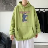 L2556P48秋冬新款卫衣男装宽松港风日系外套连帽衣服宽松卫衣，男装卫衣，星座510A-2