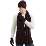 WJ0045P55混色针织毛线加厚帽子围巾手套三件套情侣秋冬保暖套装，围巾，星座510A-6