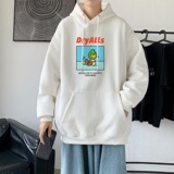 L2489P48卫衣男秋冬新款潮趣文字印花潮流休闲帅气连帽外套，男装卫衣，星座510A-2