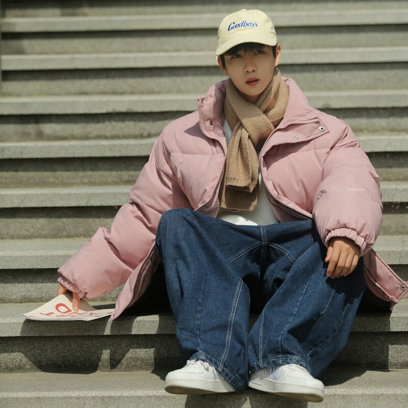 GB5615P85潮流棉衣外套棉美式oversize棉服男冬季加厚潮牌ins韩版图片