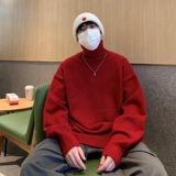 酒红色