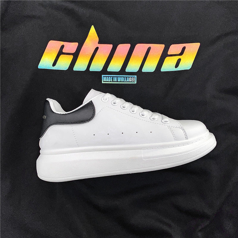 S1217夏网红小白鞋男厚底时尚情侣板鞋ins麦昆同款增高运动鞋图片