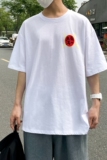 D2126港风室外新款夏季潮牌纯棉衣服ins原宿港风宽松半袖，男装T恤，星座510A-6