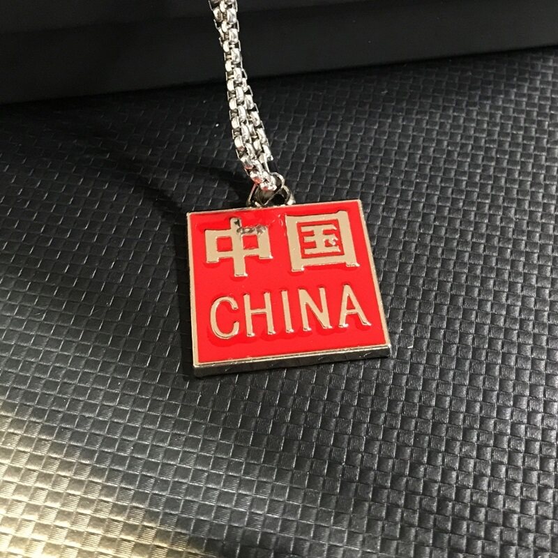 G1838P8欧美吊坠个性项链创意男士钛钢吊坠T恤链毛衣链配饰,饰品头饰,星座510A-2