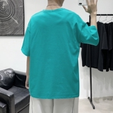 TG6278P15男士港风男士纯色T恤高货纯棉男T光板落肩款T恤，男装T恤，星座510A-2