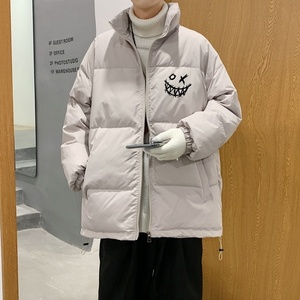 MY2937P105冬季新款学生潮牌帅气面包服港风情侣棉袄加厚冬天外套图片