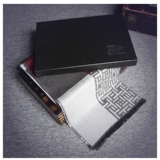 WJ0929P28秋冬男提花格子流苏中长清新拼接围巾男士休闲百搭商务，围巾，星座510A-6