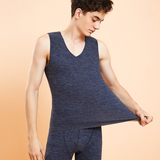 N5941P25秋冬羊绒保暖背心女修身圆领打底衫上衣无袖马甲坎肩，保暖内衣，星座510A-6