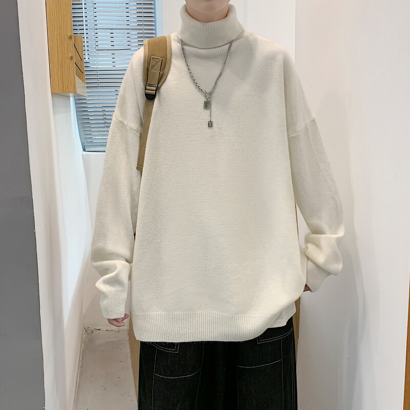 GB5610P47高领毛衣男秋冬宽松慵懒港风纯色打底针织衫ins韩版潮,男装针织衫/毛衣,星座510A-2