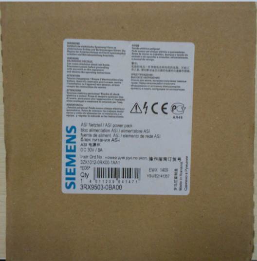 全新原装未拆封正品现货西门子8A 120 V AS-i电源 3RX9503-0BA00