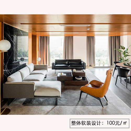 室内整体软装设计简约现代、新中式、北欧、美式、地中海风格设计