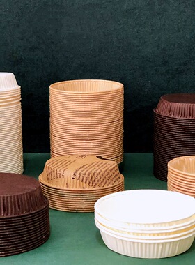 4寸烘焙蛋糕纸杯肉桂卷纸托9cm底面包卷枣糕吐司磅蛋糕防油纸托