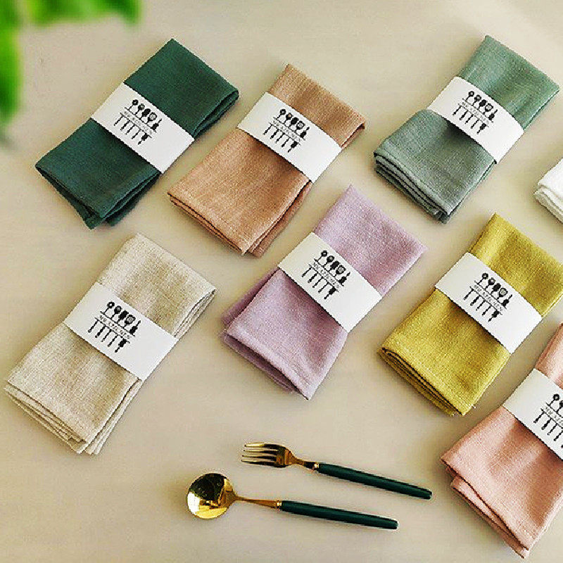 ins风素色条纹餐桌布纯色美食拍摄背景布北欧轻奢隔热垫棉麻茶巾,居家布艺,餐巾,淘宝优惠券,粉丝福利购,淘宝优惠卷