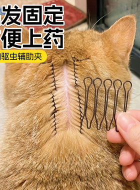 猫咪驱虫辅助夹狗可用驱虫辅助夹