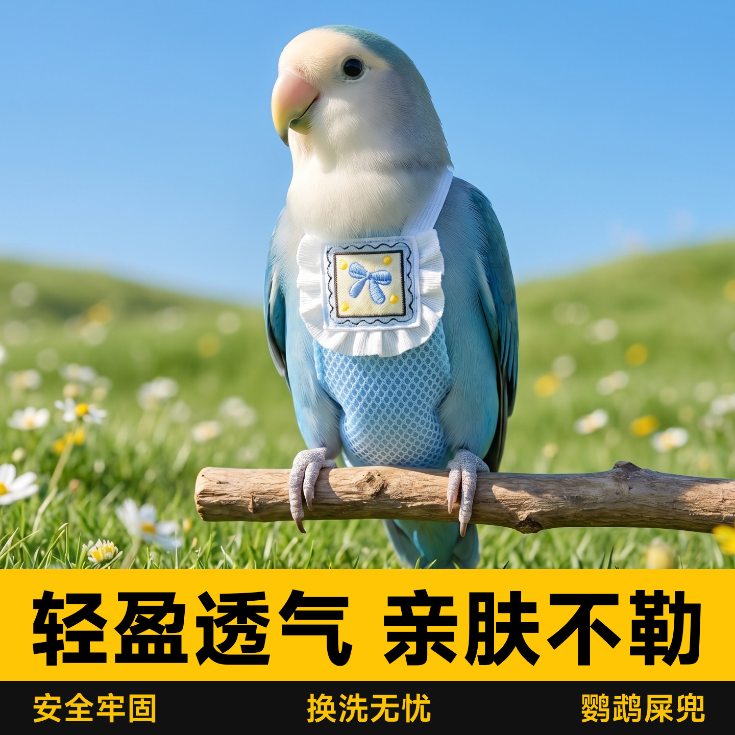 鹦鹉屎兜小鸟尿不湿夏季透气和尚牡丹玄凤纸尿裤神器小太阳放飞绳