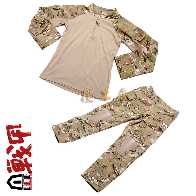 战甲冻鱼正品Multicam迷彩战斗服L9套服青蛙装巴塔PATA蛙服套装