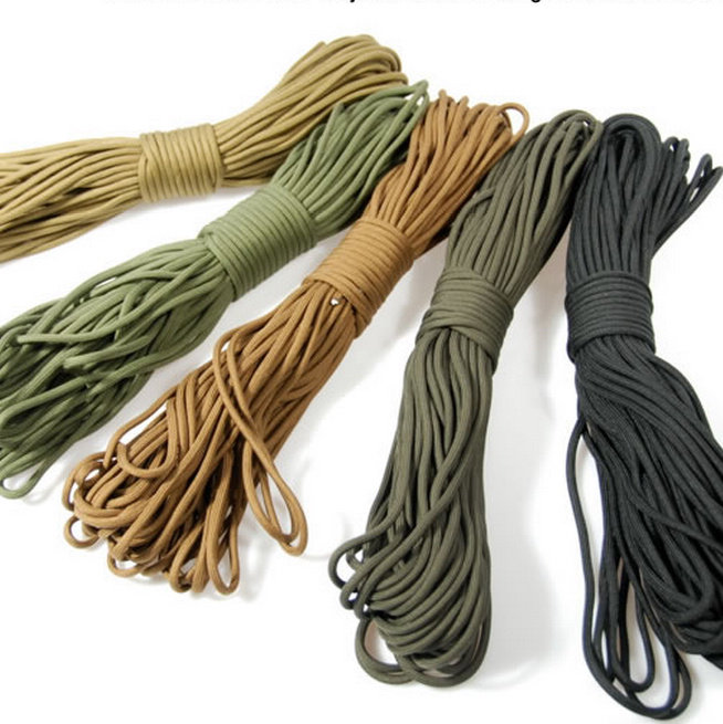 翔野milspec伞绳30码flyye伞兵绳正品捆扎单粗芯结实耐用实长27米