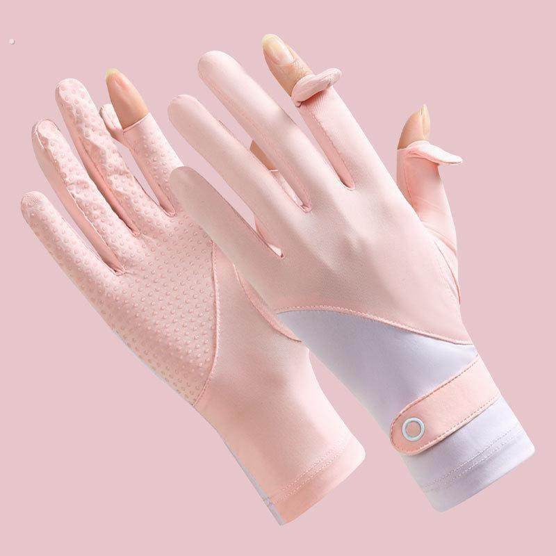 防晒手套女冰丝手套防紫外线触屏户外开车骑行防滑防晒季轻薄款,服饰配件/皮带/帽子/围巾,手套,淘宝优惠券,粉丝福利购,淘宝优惠卷