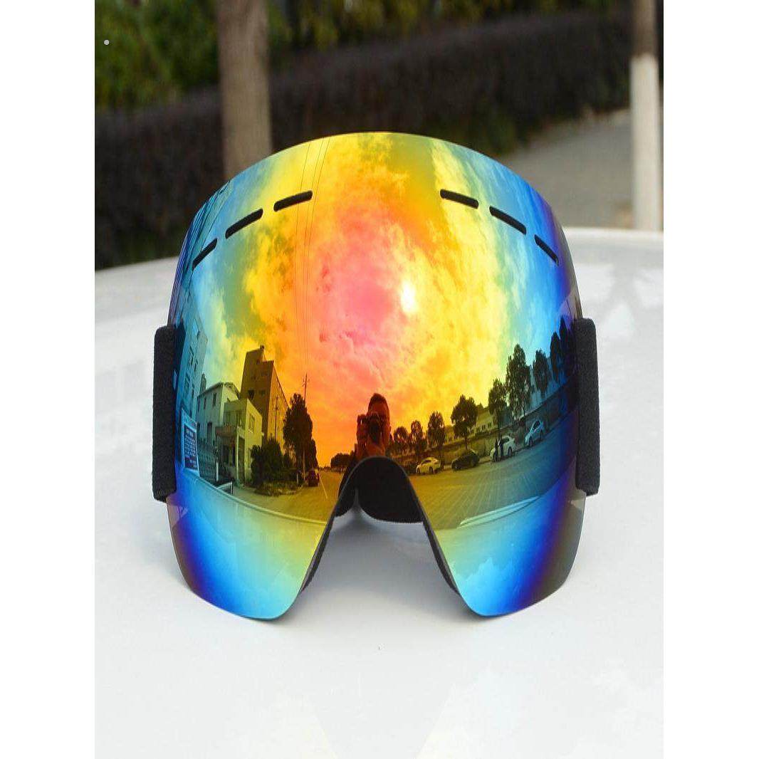 滑雪镜女防雾护目镜男近视成人雪地装备磁吸雪镜登山儿童滑雪眼镜