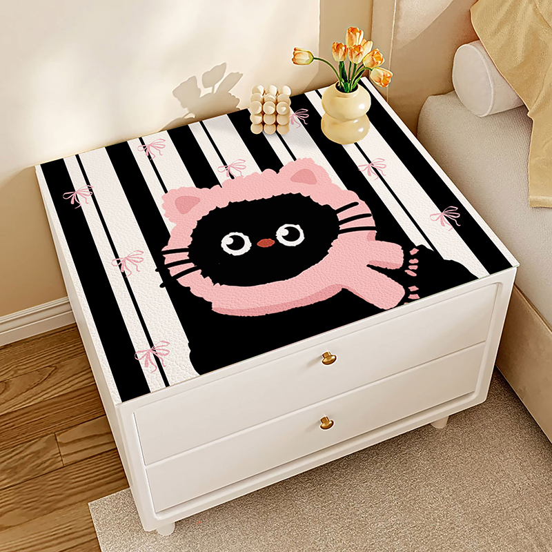 床头柜保护垫皮革垫盖垫梳妆台垫