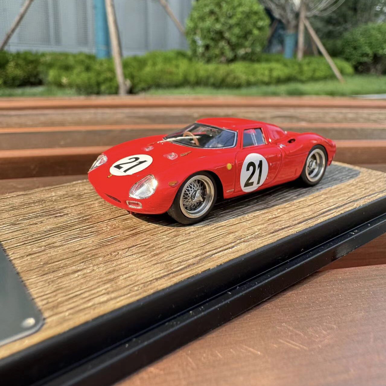 SM 1:64 法拉利250LM车模 21号赛车1965勒芒冠军系列树脂限量模型