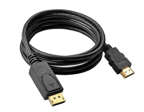 大dp转hdmi高清转接线 displayport to hdmi连接线 1.8米3米5米