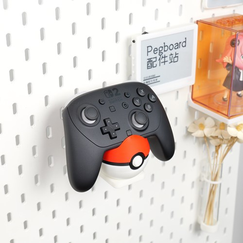 适用宜家 SKADIS 斯考迪斯 宜家洞洞板配件 精灵球手柄支架