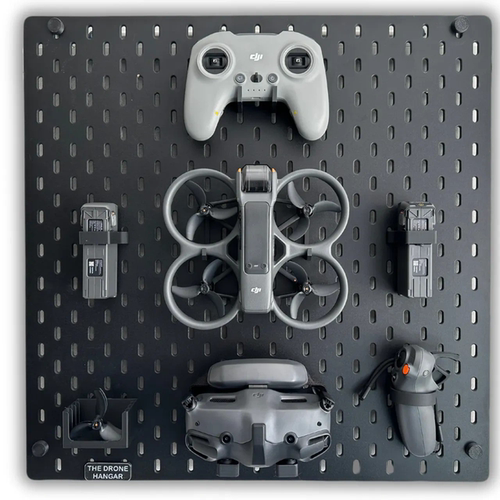 适用宜家SKADIS斯考迪斯 宜家洞洞板配件 大疆DJI Avata2收纳支架