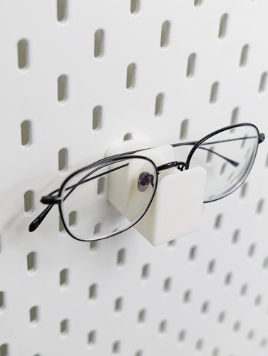 适用宜家SKADIS 斯考迪斯 宜家洞洞板配件  全新设计眼镜支架