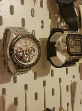 适用宜家SKADIS 斯考迪斯 宜家洞洞板配件 通用手表支架