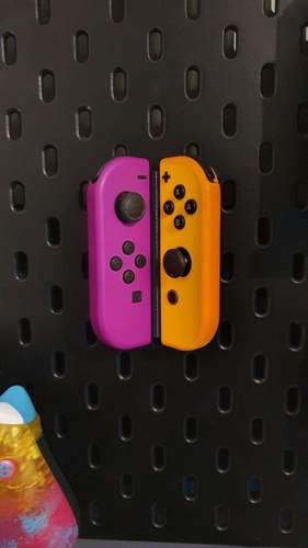 适用宜家SKADIS 斯考迪斯 宜家洞洞板配件 switch joycon手柄支架