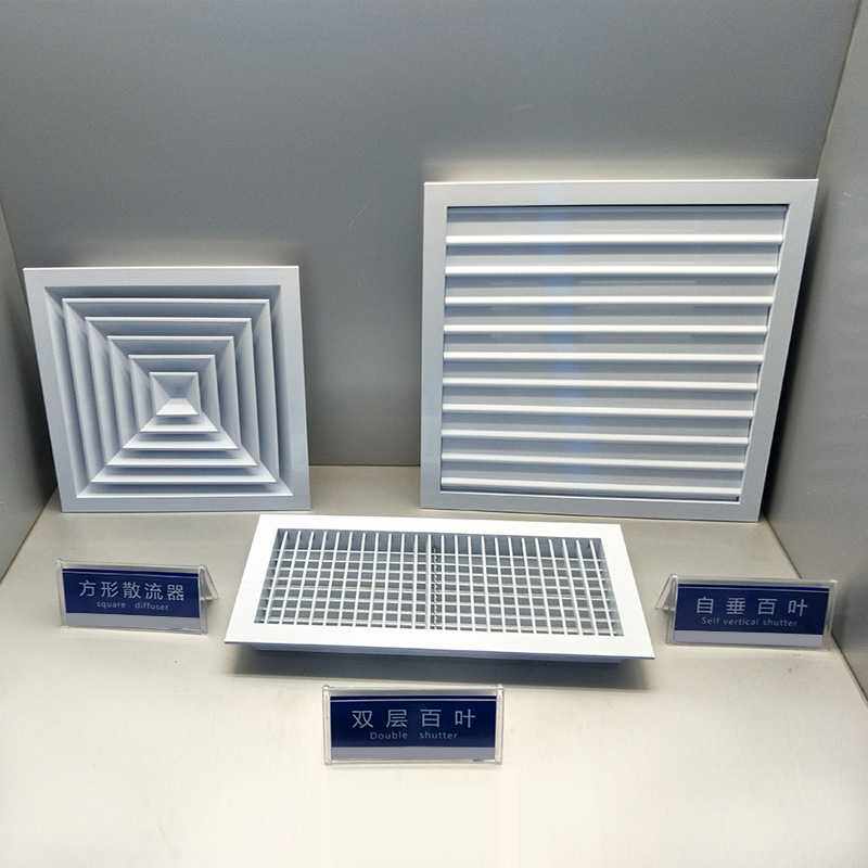 产地货源中央空调回风口风机盘管回风口铝合金单层百叶风口