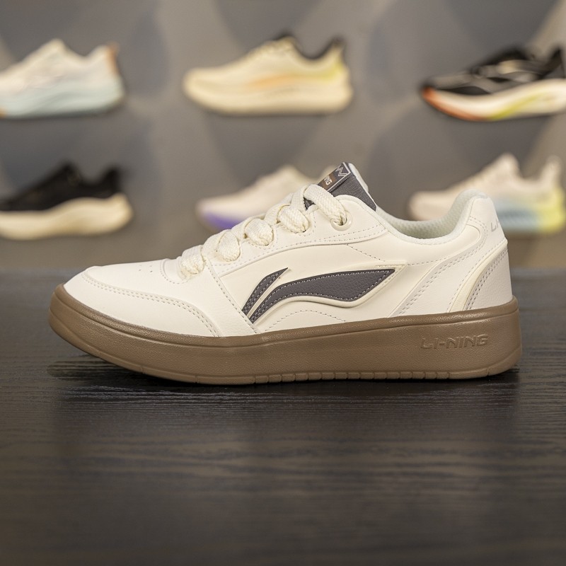 李宁经典休闲鞋男子2025新款元宝V3耐磨低帮板鞋小白鞋AGCV107,运动鞋new,板鞋,淘宝优惠券,粉丝福利购,淘宝优惠卷