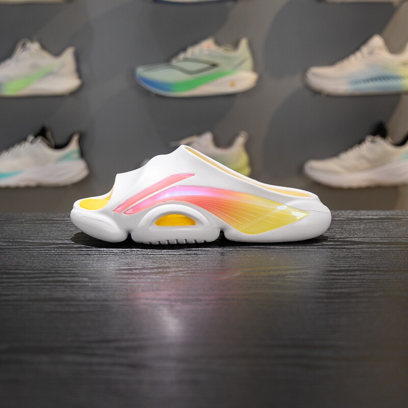 李宁反伍BADFIVE SLIDE拖鞋男子2026春夏防滑篮球场下凉拖ABTW001图片