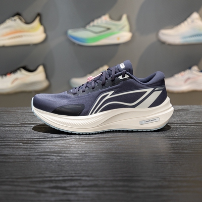 李宁越影5跑步鞋男鞋2026新款厚底减震保护简约舒适运动鞋ARHW003