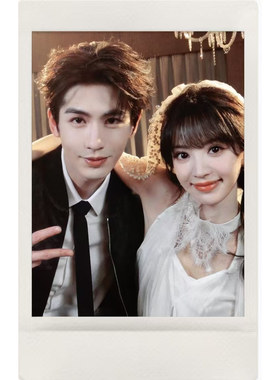 新款田作之赫逐玉周边自印张凌赫田曦薇高颜值拍立得粉丝应援卡片