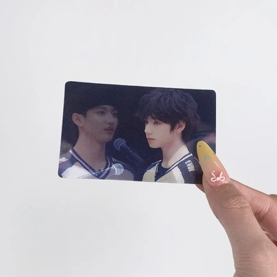 新款TF4代橹穆cp卡片王橹杰穆祉丞3变光栅小卡3寸粉丝应援卡片