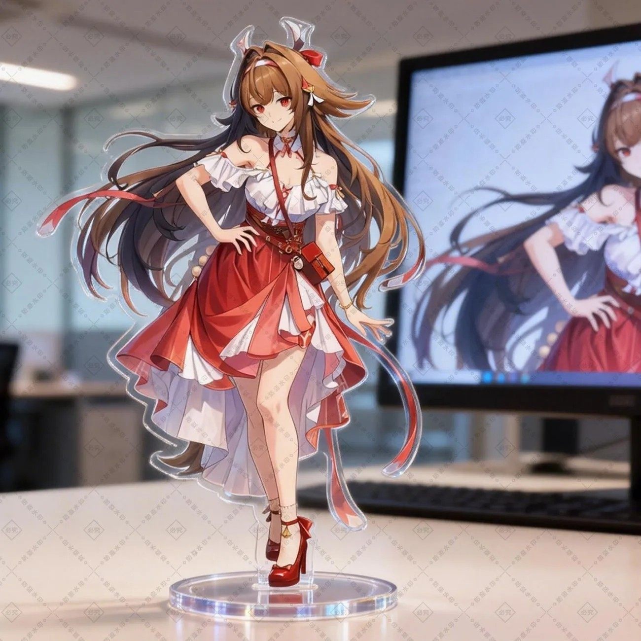 新款暖霞拾光叶瞬光亚克力立牌高颜值可爱桌面摆件收藏谷子礼品,模玩/动漫/周边/娃圈三坑/桌游,动漫徽章/立牌,淘宝优惠券,粉丝福利购,淘宝优惠卷