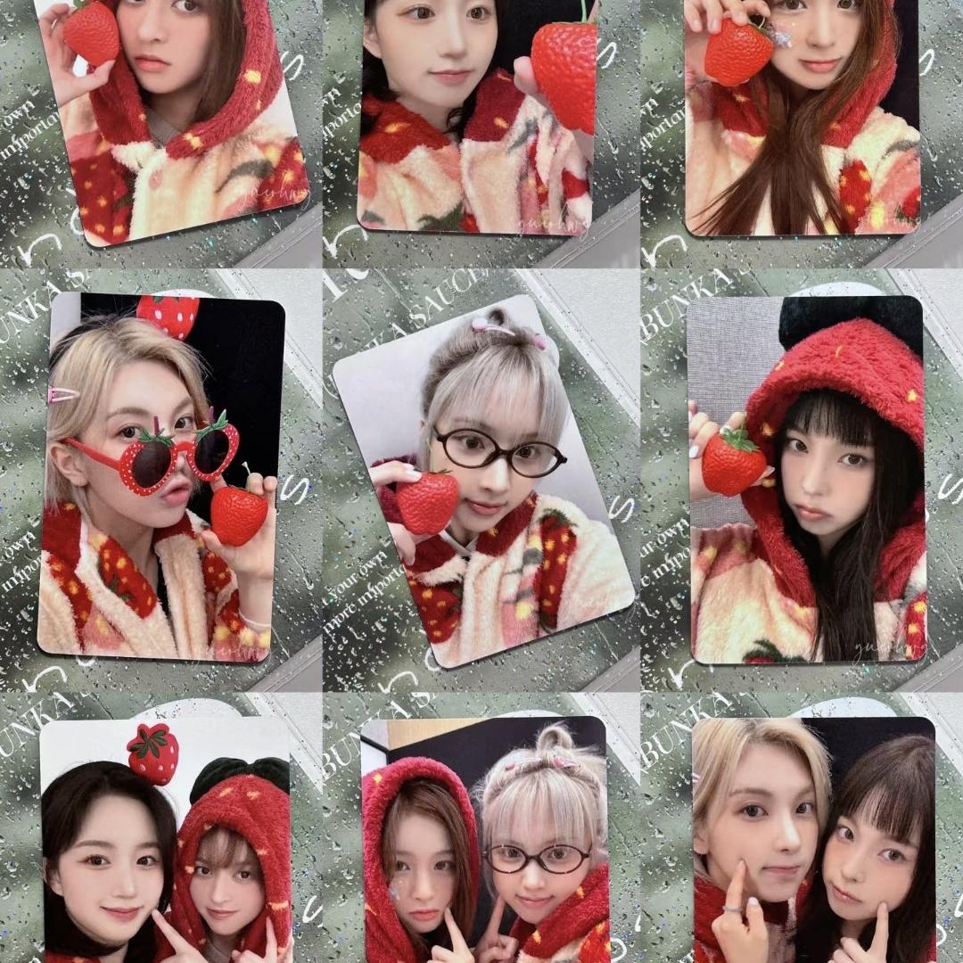 韩星女团NMIXX高颜值吴海媛lilym雪允裴真率自印三寸拍立得小卡