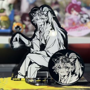 新款 饰摆件 同人自制提高颜值拉普兰德动漫周边亚克力立牌桌面装