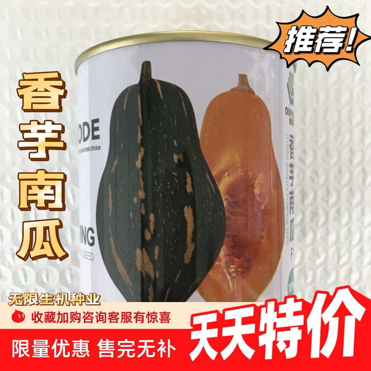 香甜茂华夏季台湾基地南瓜种子
