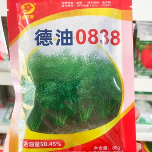 德油0838油菜种子杂交高产出油多矮杆耐寒抗倒早熟油菜花种籽秋冬
