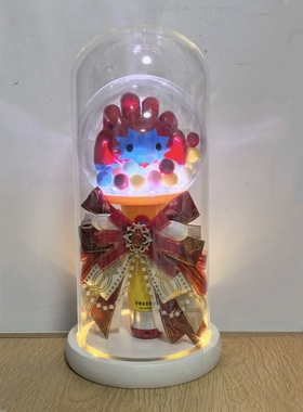 陈楚生应援棒收纳防尘玻璃罩演唱会周边荧光棒收藏纪念摆件展示盒