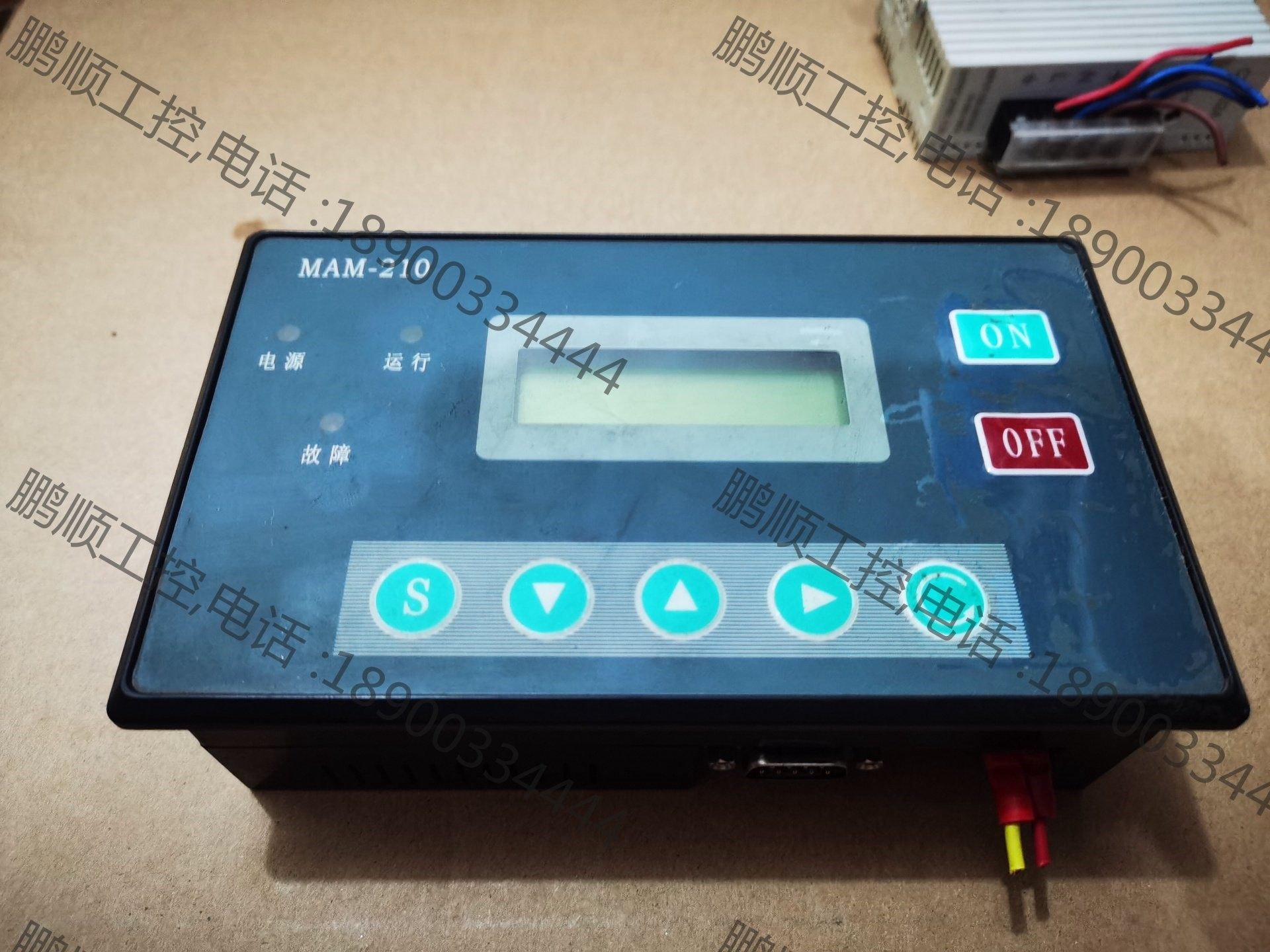 【议价】螺杆空压机控制器mam-210普乐特控制面板显示屏.二手拆