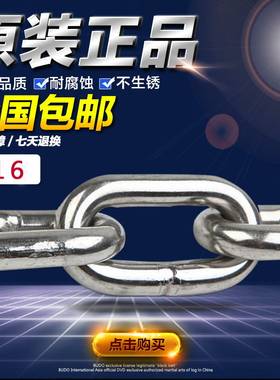 冲冠特价 316不锈钢链条3mm 宠物链条 金属起重输送工业链条 狗链